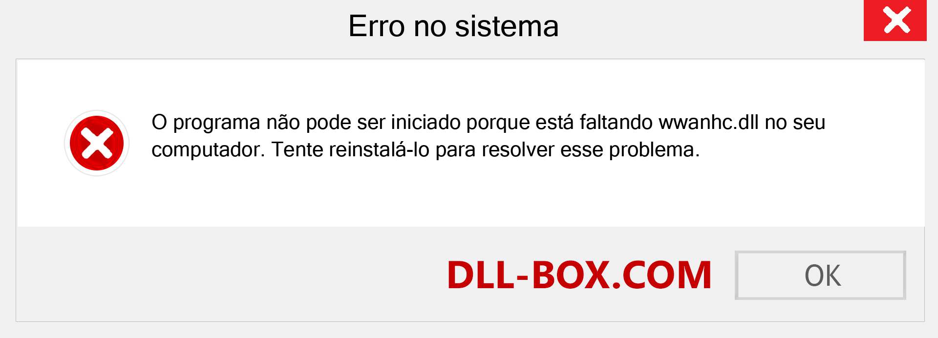 Arquivo wwanhc.dll ausente ?. Download para Windows 7, 8, 10 - Correção de erro ausente wwanhc dll no Windows, fotos, imagens